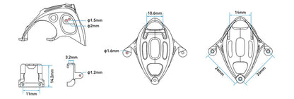 9072 7 micro canopy lite betafpv black
