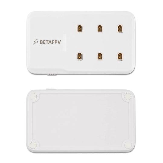 9222 1 charger board v2 betafpv 6 port 1s with eu adapter