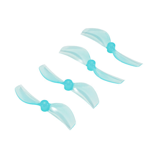 9291 2 propellers gemfan 45mm 2 blade 1 5mm shaft blue 4pcs