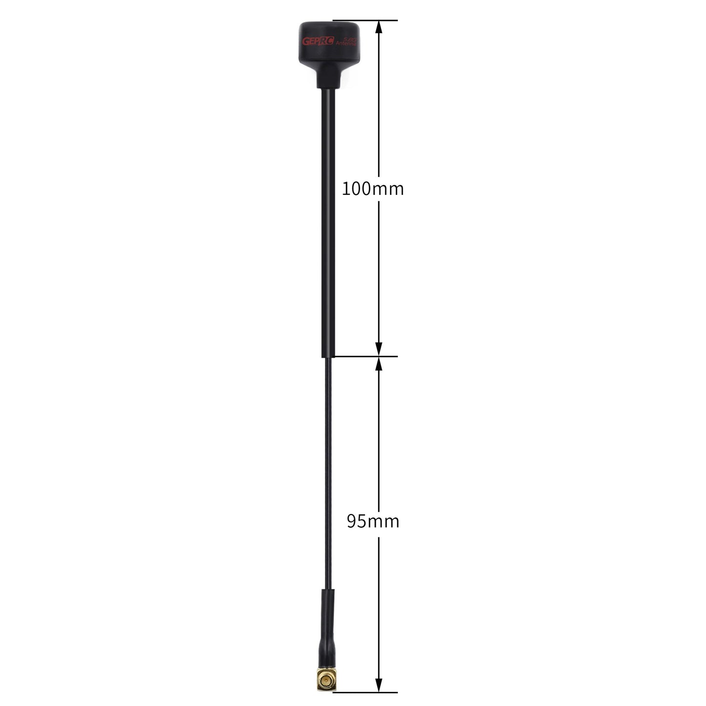 930 antenna geprc momoda 5 8g long version lhcp mmcx 90 100mm