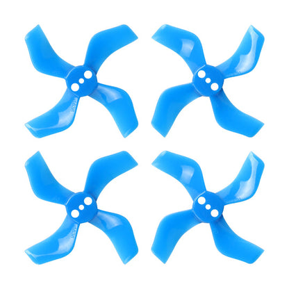 9399 2 propellers gemfan 40mm 4 blade 1 5mm shaft hole 4pcs