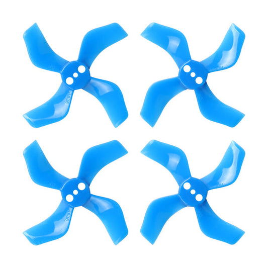 9399 2 propellers gemfan 40mm 4 blade 1 5mm shaft hole 4pcs