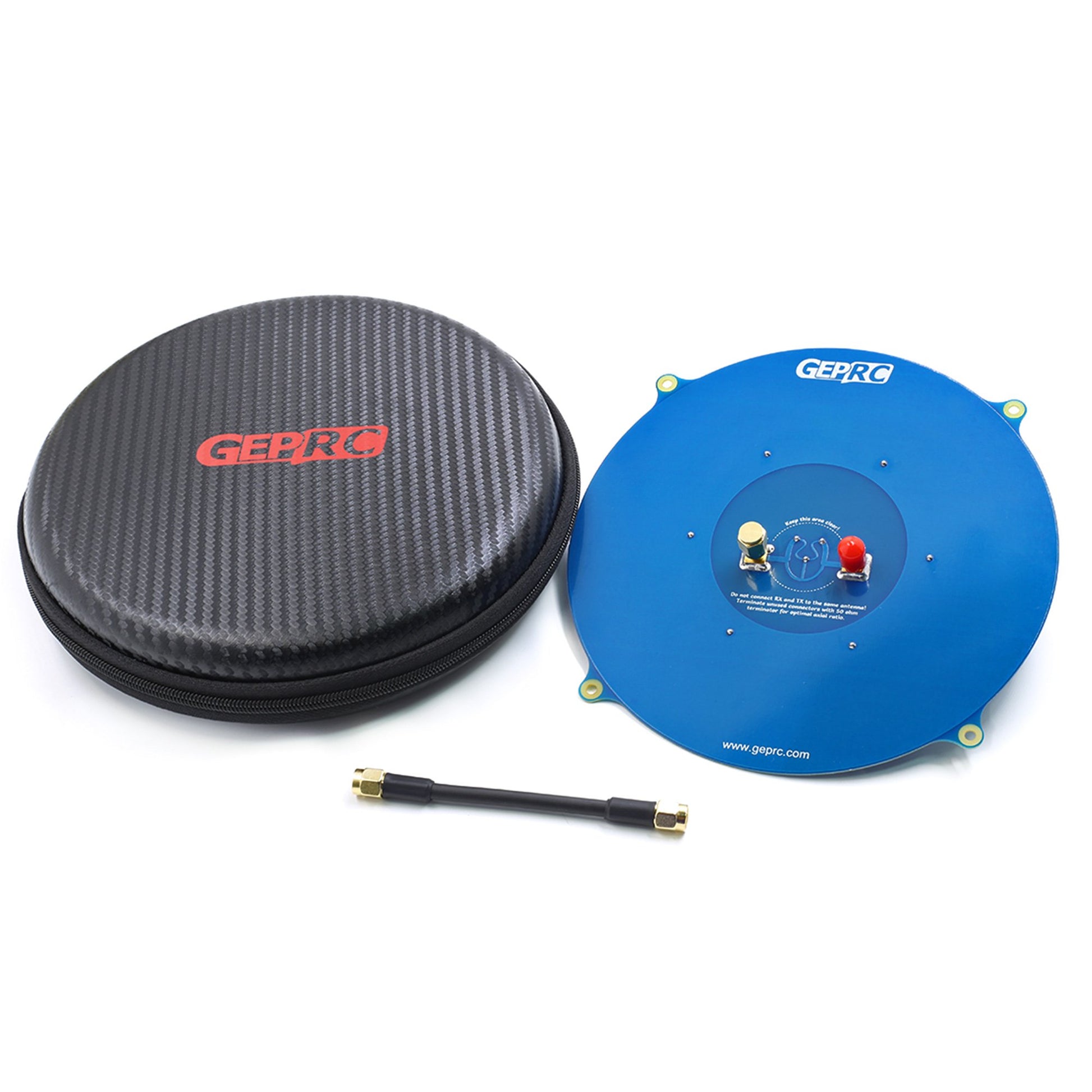 942 2 antenna geprc triple feed patch array sma