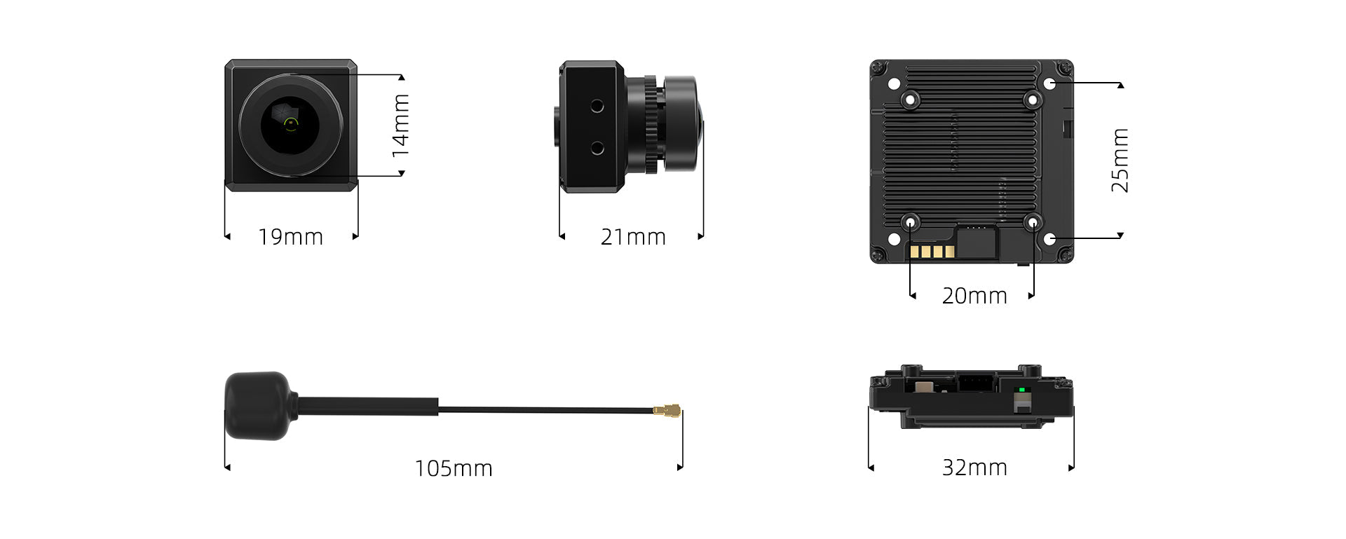 9774 14 fpv camera walksnail avatar kit v2 32g