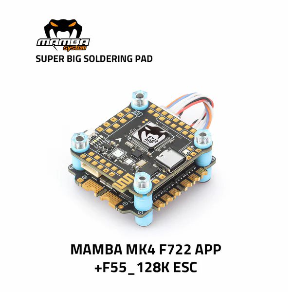 978 stack diatone mamba mk4 f722app 55a 6s 32bit 128k
